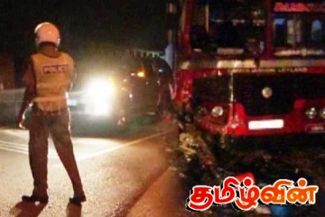 கிளிநொச்சியில் அதிகாலையில் கோர விபத்து! இருவர் பலி