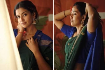 முத்த மழை பாடலுக்கு சேலையில் மயக்கும் பாரதி கண்ணம்மா நடிகை- என்றும் குறையாத அழகு