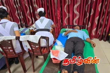 திருகோணமலை மாவட்ட செயலகத்தில் மாபெரும் இரத்ததான முகாம்