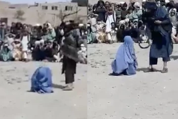 ஆணுடன் தொலைபேசியில் பேசியதற்காக ஆப்கானிஸ்தானில் பெண்ணுக்கு அளிக்கப்பட்ட கொடூர தண்டனை: ஒரு அதிர்ச்சி வீடியோ