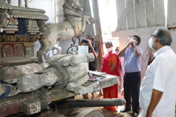 தென்னிலங்கையில் உள்ள இந்து ஆலயத்தின் மீது கண்வைத்தது அரசு