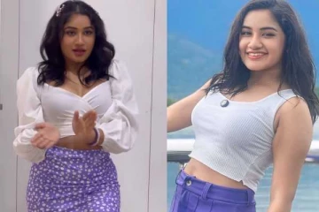 ஆட்டம் போட்டு ரசிகர்களை மயக்கும் 20 வயது நடிகை ரவீனா தாஹா...