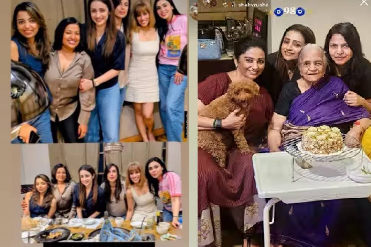 த்ரிஷா பாட்டிக்கு 98வது பிறந்தநாள்: குடும்ப புகைப்படத்தை பார்த்து வியந்த ரசிகர்கள்! | Trisha Krishnan Celebrate Grandmother 98 Birthday த்ரிஷா பாட்டிக்கு 98வது பிறந்தநாள்: குடும்ப புகைப்படத்தை பார்த்து வியந்த ரசிகர்கள்! | Trisha Krishnan Celebrate Grandmother 98 Birthday
