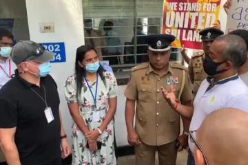 கொழும்பிலுள்ள ஐ.நா அலுவலகத்திற்கு முன்பாக ஆர்ப்பாட்டம் (Video)