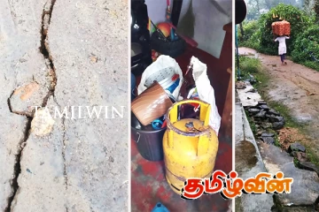 பூண்டுலோயாவில் மண்சரிவு அபாயத்தால் 10 குடும்பங்கள் இடம்பெயர்வு