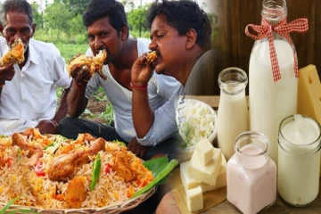 இந்த உணவுகளை அசைவ உணவுடன் சாப்பிட்டால் பிரச்சனை ஏற்படுமாம்