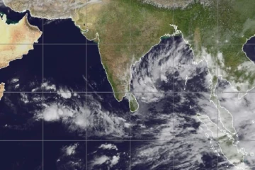 வங்காள விரிகுடாவில் காற்று சுழற்சி : இன்றும் மழை பெய்யும் சாத்தியம்