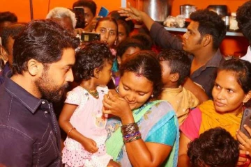 அப்பா எங்கே என கதறிய குழந்தை.. கண்ணீருடன் ஆறுதல் கூறிய நடிகர் சூர்யா