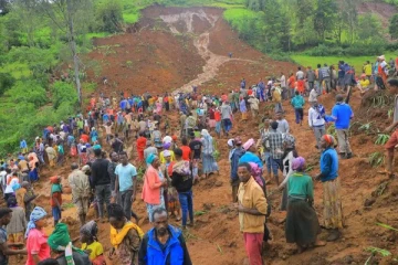 எத்தியோப்பியா நிலச்சரிவில் உயிரிழந்தவர்களின் எண்ணிக்கை 500 ஆக அதிகரிக்கலாம்