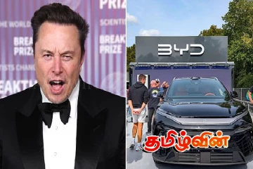 மின்சார வாகன விற்பனையில் எலான் மஸ்க்கின் டெஸ்லாவை பின்னுக்குத் தள்ளிய சீனா