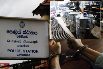 வவுனியாவில் களஞ்சியப்படுத்தி வைக்கப்பட்டிருந்த எரிபொருட்கள் அதிரடிப்படையினரால் மீட்பு