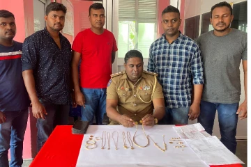 யாழில் குருக்களின் வீட்டில் தங்க நகைகளை திருடிய மூவர் கைது