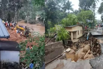 கேரளாவை புரட்டி எடுத்த வெள்ளம் - மகனை கட்டியணைத்த படி உயிரிழந்த தாய் : கண்கலங்க வைக்கும் சம்பவம்!