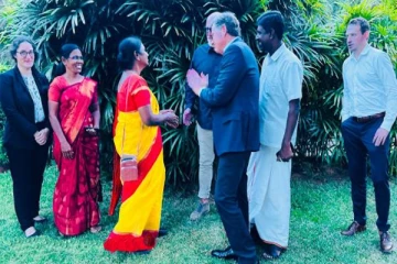 பிரபல நாட்டின் இராஜாங்க அதிகாரிகளை சந்தித்த தமிழ் தேசிய மக்கள் முன்னணியினர்!