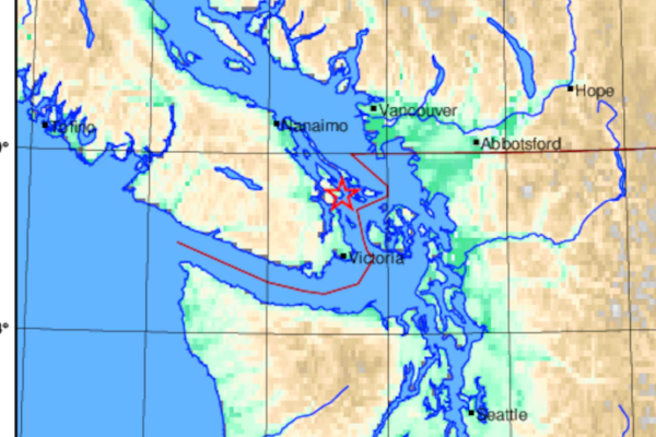 பிரிட்டிஷ் கொலம்பியா கடற்கரைக்கு அருகே நிலநடுக்கம் | Earthquake Recorded Off Vancouver Island
