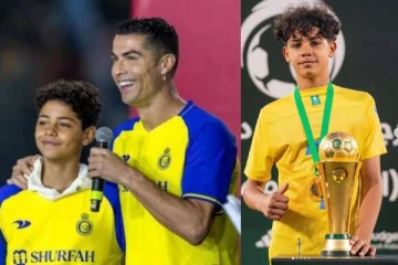 ஜூனியர் கால்பந்து கிண்ணத்தை வென்ற ரொனால்டோவின் மூத்த மகன்! பெருமையுடன் வெளியிட்ட பதிவு வைரல்