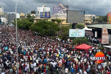 මහා ජන හඬ රැළියේ දැන් තත්ත්වය - ජන ගගක් පිරෙයි [LIVE] [PHOTO]