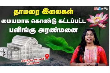 தாமரை இலைகளை மையமாக கொண்டு கட்டப்பட்ட பளிங்கு அரண்மனை - வீடியோ செய்தி...!