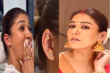 ட்ரெண்டிங் கம்மலை காட்டி நயன் கொடுத்த கலக்கல் போஸ்.... வைரலாகும் காணொளி