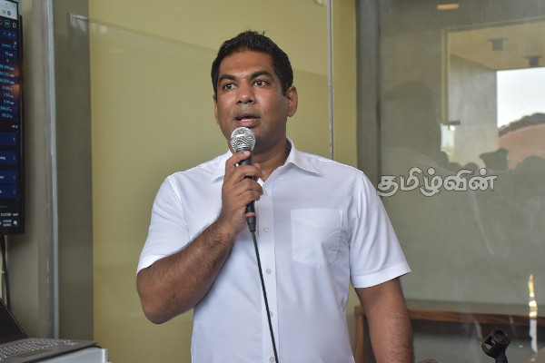மன்னார் நானாட்டானில் காற்று மின்சக்தி நிலையம் திறந்து வைப்பு: கிராம மக்கள் எதிர்ப்புப் போராட்டம் (Video) | Inauguration Of Wind Power Plant In Mannar
