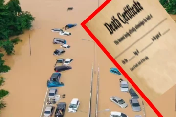 அனர்த்தத்தில் காணாமல் போன 203 பேருக்கு மரணச் சான்றிதழ்