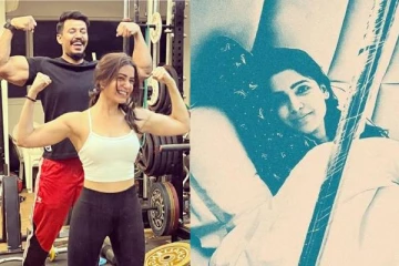 8 மாசமா படுத்த படுக்கை!! பாப்பா-ன்னு கூறி சமந்தாவுக்கு ஆறுதலாக இருக்கும் ஜிம் மாஸ்டர்