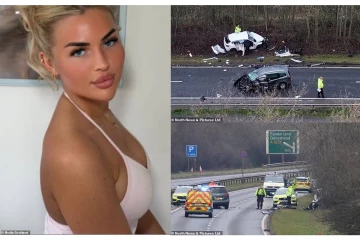 கார் துரத்தலில் பலியான 24 வயது பிரித்தானிய பெண்: உயிருக்கு போராடும் மற்றொருவர்..துயரத்தில் குடும்பம்