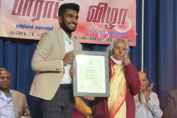 முதுகலைப் பட்டம் பெற்ற மூத்த பெண்மணி..! இலங்கைத்தமிழ் பெண்ணுக்கு கனடாவில் கிடைத்த அங்கீகாரம்