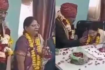 அரசு ஊழியரின் Farewell; கண்முன்னே சரிந்து உயிரைவிட்ட மனைவி - ஷாக் வீடியோ!