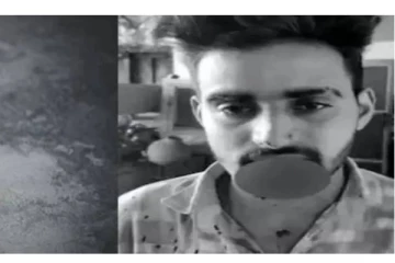 முத்தம் கேட்டதால் உதட்டை கடித்து துப்பிய இளம்பெண்...! - ரத்தம் சொட்ட சொட்ட வலியால் கதறிய வாலிபர்...!