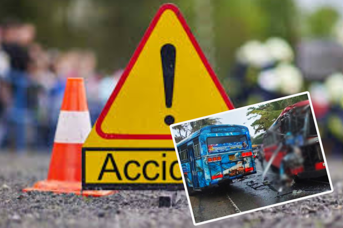 கோர விபத்து - நேருக்கு நேர் மோதிய பேருந்துகள் | Head On Collision Between Passenger Bus
