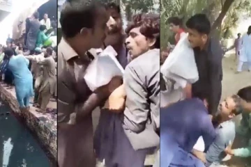 பாகிஸ்தானில் தொடரும் உணவு பஞ்சம் - கோதுமை மாவுக்காக சண்டையிடும் மக்கள்