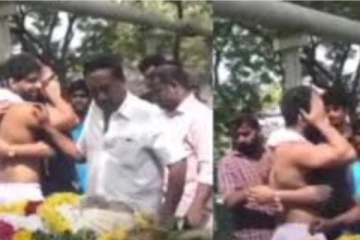 தந்தையின் சடலத்தினை பார்த்து கதறி கதறி அழும் பாலாஜி!