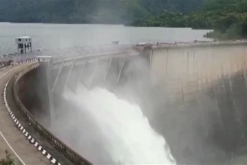 விக்டோரியா நீர்த்தேக்கத்தின் வான்கதவுகள் திறப்பு (Video)