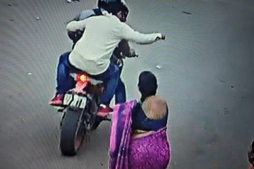 பெண்ணின் சங்கிலி அறுத்தவரை தேடுகிறது பொலிஸ்!