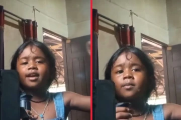 ட்ரெண்டிங் பாடலை மழலை குரலில் பாடி அசத்திய சிறுமி! குவியும் பாராட்டுக்கள்