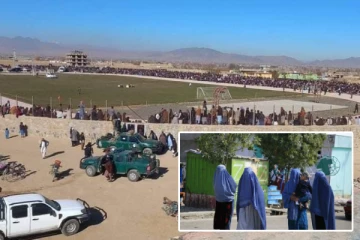 ஆண்கள் சுற்றி நிற்க…மைதானத்தில் பெண்களுக்கு வழங்கப்பட்ட கொடூர தண்டனை: தாலிபான்கள் அத்துமீறல்