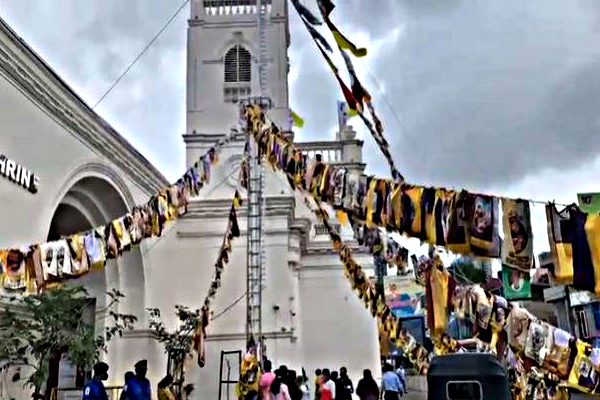 மூன்று வருடங்களுக்கு பின் வெகு விமர்சையாக நடத்தப்படும் கொழும்பு - கொச்சிக்கடை தேவாலய திருவிழா (Video) | Festival Held Kochchikade Church After Three Years