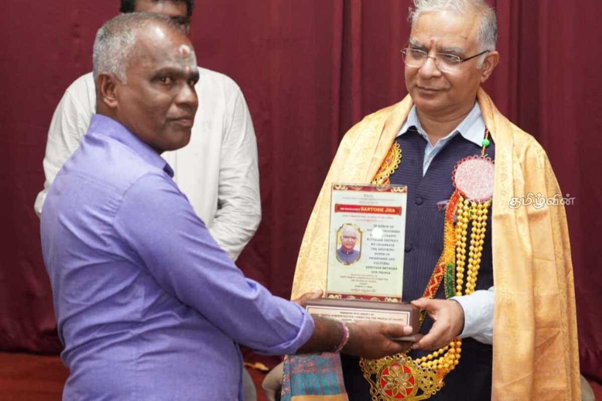 இலங்கை இந்திய வம்சாவளி உறவை பலப்படுத்த நடவடிக்கை | Santhosh Jha Sri Lanka India Relationship Tamils