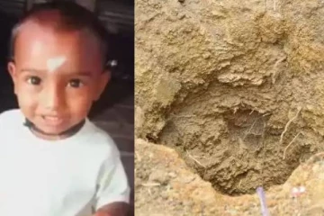 ஆழ்துளை கிணற்றில் தவறி விழுந்த குழந்தை மரணம்!!! கதறிய பெற்றோர்