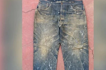 76 ஆயிரம் அமெரிக்க டாலருக்கு விற்கப்பட்ட ஜீன்ஸ் பேண்ட்