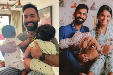 குடும்பத்துடன் வீட்டில் இருக்கும் இந்த நேரம்! தினேஷ் கார்த்திக் வெளியிட்ட அழகிய புகைப்படம்