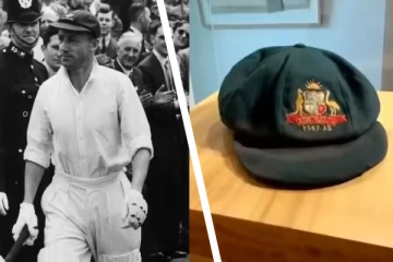 Donald Bradman தொப்பி ப்ரும் தொகைக்கு ஏலம்!