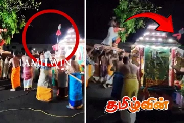 கனடாவில் இடம்பெற்ற சூரசம்ஹார நிகழ்வின் போது கீழே விழுந்த குருக்கள் தீவிர சிகிச்சையில்...!