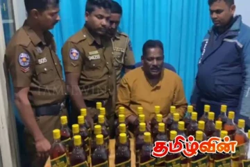 சட்டவிரோத மதுபான போத்தல்களுடன் சந்தேக நபர் ஒருவர் கைது