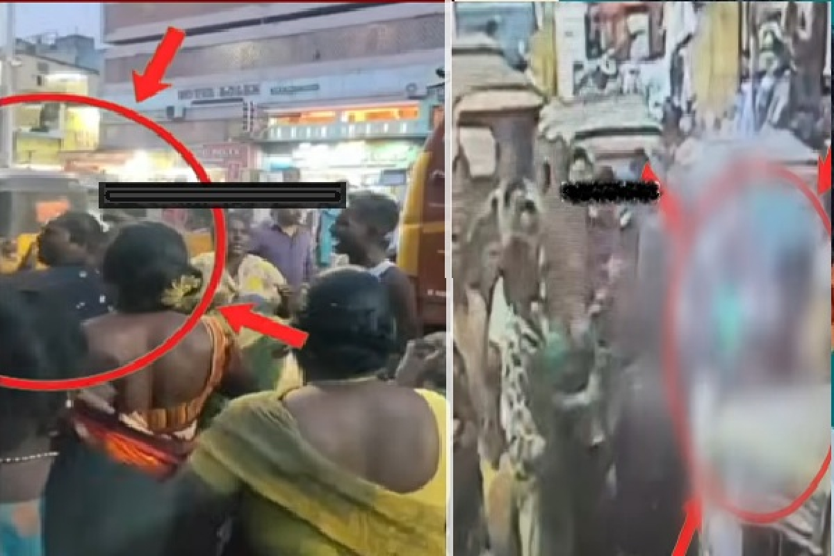 சென்னையில் மப்டியில் சென்ற பெண் போக்குவரத்து காவலர் மீது சரமாரி தாக்குதல் | Broadway Chennai After A Female Police Officer