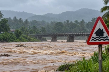 රත්නපුර හා නාවලපිටියට සුළු ගංවතුර තත්ත්වයක්