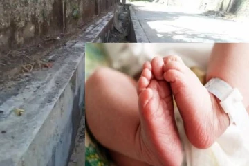 அதிகாலை வடிகானிலிருந்து உயிருடன் மீட்கப்பட்ட குழந்தை!