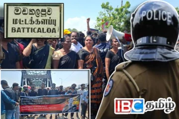 மட்டக்களப்பில் கரிநாள் பேரணியை தடுத்து நிறுத்திய காவல்துறையினருடன் முறுகல்