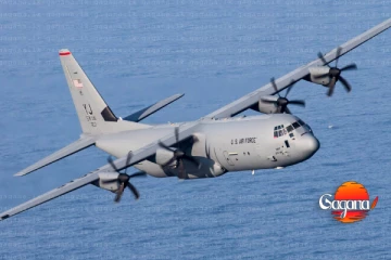 ලංකාවට උදව් කරන්න ඇමරිකාවෙන් සුපිරි හර්කියුලිස් යානා දෙකක් බස්සයි [PHOTO]